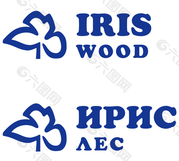 Iris Wood logo设计欣赏 足球和IT公司标志 - Iris Wood下载标志设计欣赏