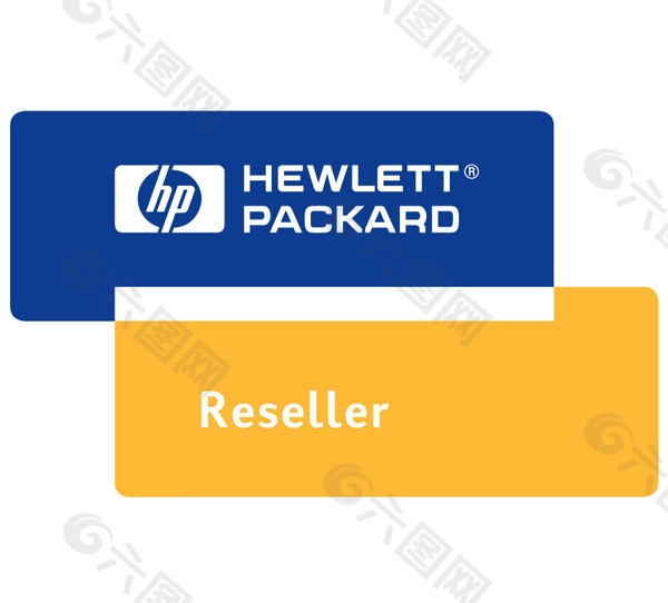 Hewlett Packard logo设计欣赏 足球和IT公司标志 - Hewlett Packard下载标志设计欣赏
