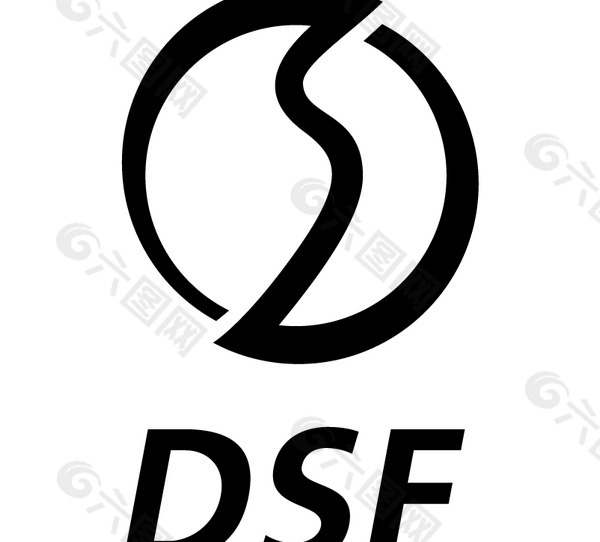 DSF logo设计欣赏 足球和IT公司标志 - DSF下载标志设计欣赏