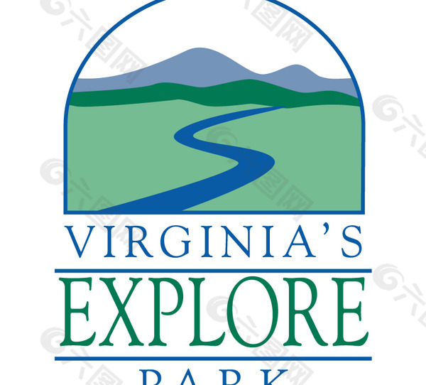 Virgina s Explore Park logo设计欣赏 足球和娱乐相关标志 - Virgina s Explore Park下载标志设计欣赏