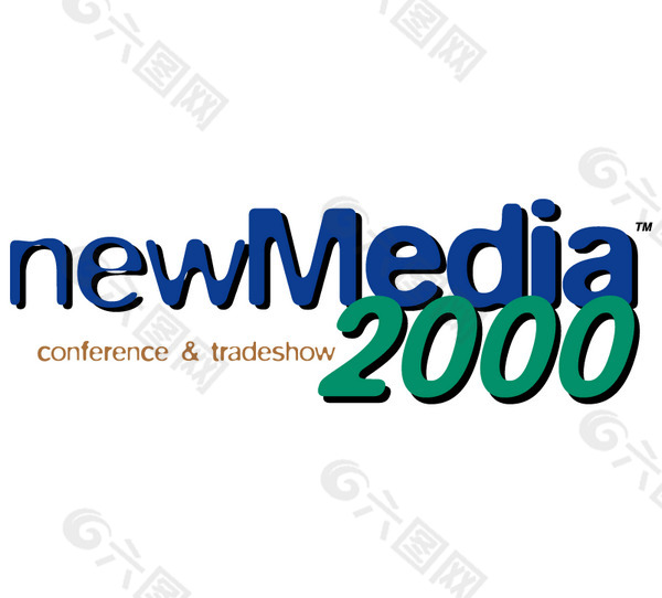 NewMedia 2000 logo设计欣赏 网站标志设计 - NewMedia 2000下载标志设计欣赏