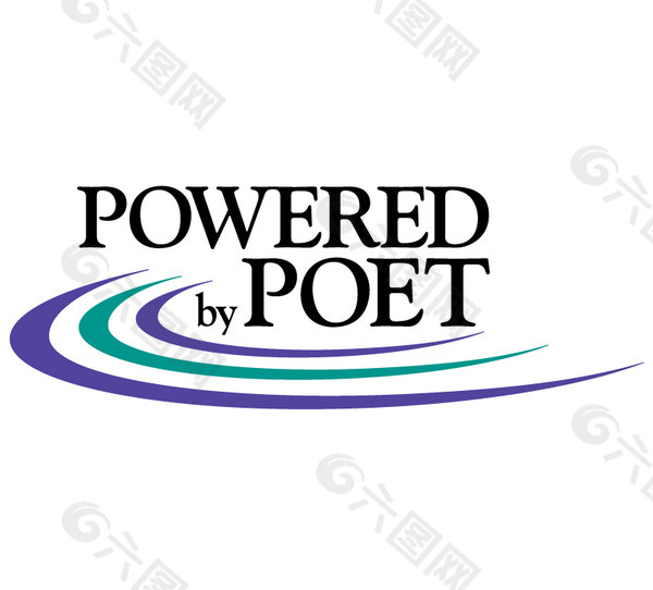 POET Powered by logo设计欣赏 网站标志设计 - POET Powered by下载标志设计欣赏