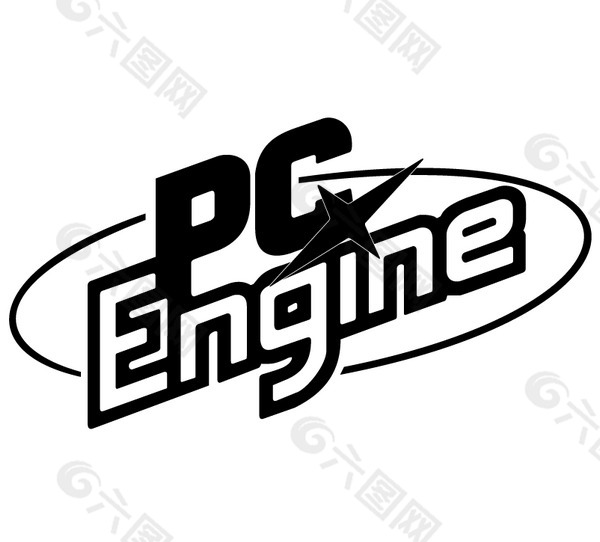PC Engine logo设计欣赏 网站标志设计 - PC Engine下载标志设计欣赏