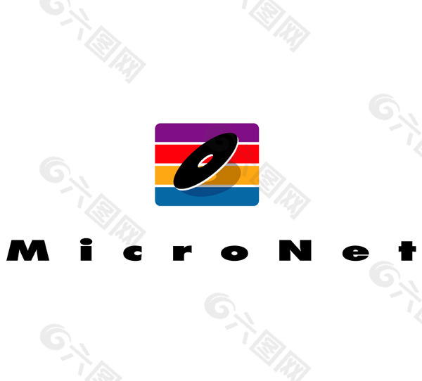 MicroNet logo设计欣赏 IT公司标志案例 - MicroNet下载标志设计欣赏