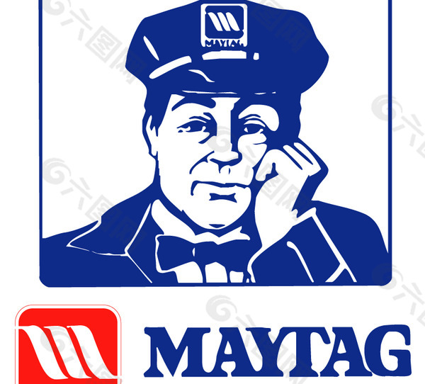 Maytag logo设计欣赏 IT公司标志案例 - Maytag下载标志设计欣赏