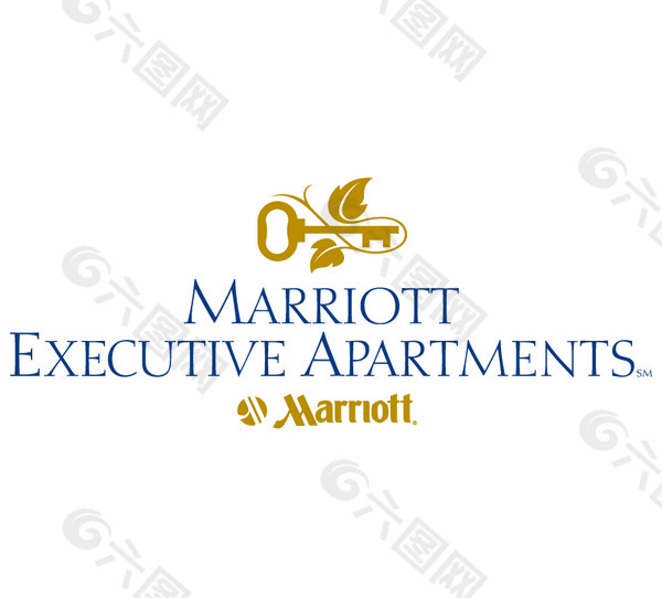Marriott Executive Apartments logo设计欣赏 IT公司标志案例 - Marriott Executive Apartments下载标志设计欣赏