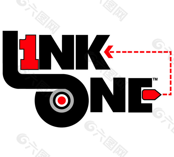 Link One logo设计欣赏 IT公司标志案例 - Link One下载标志设计欣赏