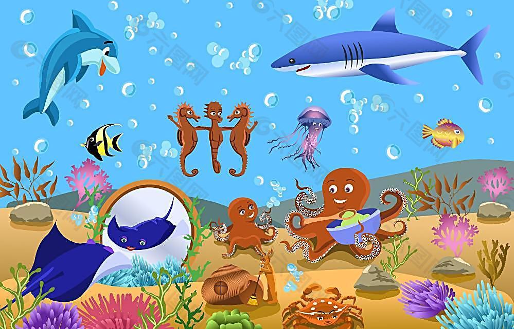 梦想海底世界图片