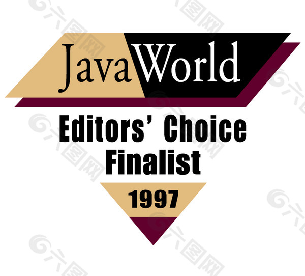 JavaWorld ECF logo设计欣赏 IT公司标志案例 - JavaWorld ECF下载标志设计欣赏