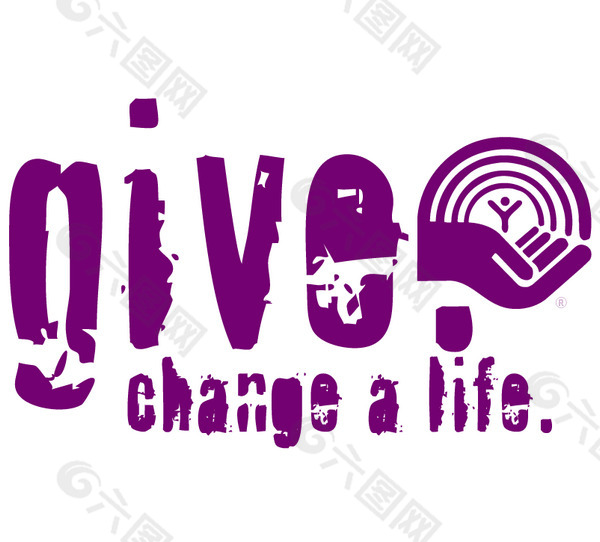 Give Change a Life logo设计欣赏 IT公司LOGO标志 - Give Change a Life下载标志设计欣赏