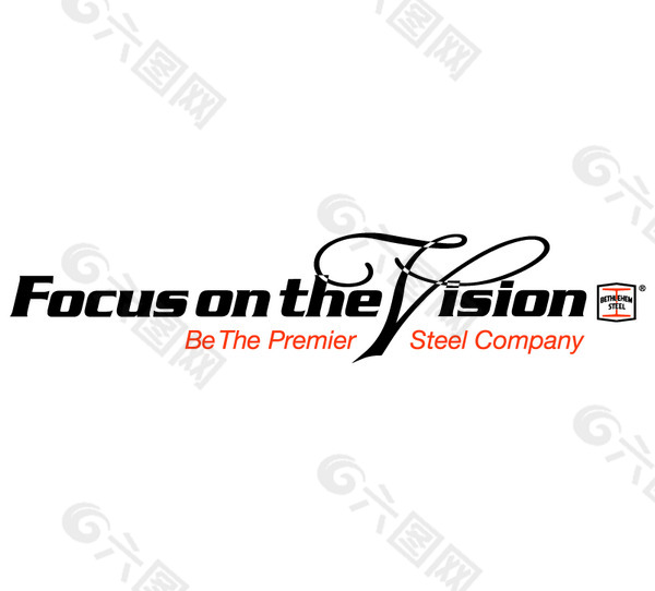 Focus on the Vision logo设计欣赏 IT公司LOGO标志 - Focus on the Vision下载标志设计欣赏