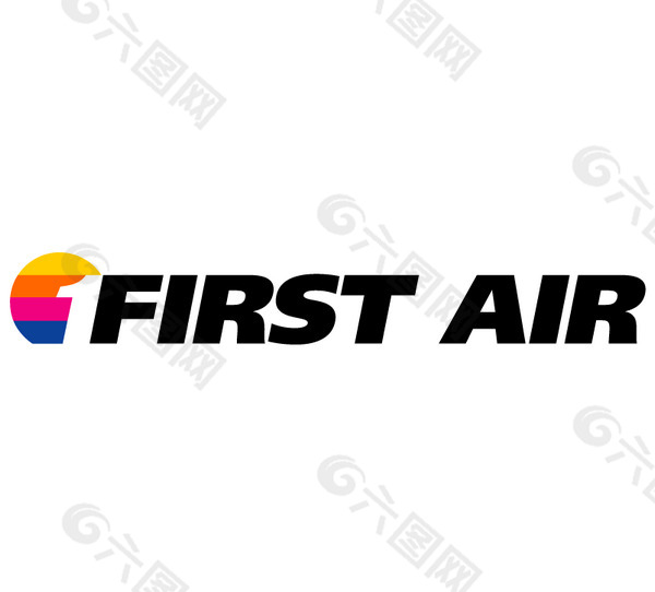 First Air logo设计欣赏 IT公司LOGO标志 - First Air下载标志设计欣赏