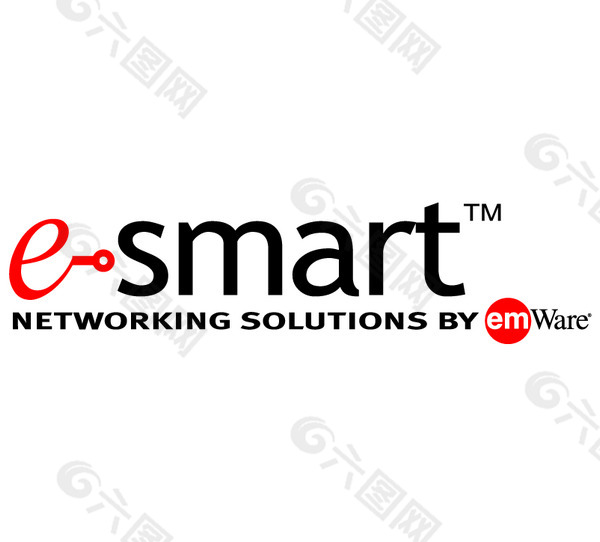 e-smart logo设计欣赏 IT公司LOGO标志 - e-smart下载标志设计欣赏