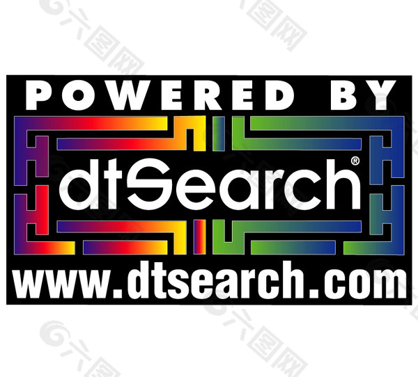 dtSearch logo设计欣赏 IT公司LOGO标志 - dtSearch下载标志设计欣赏