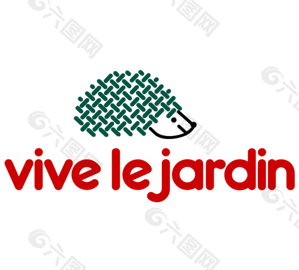 Vive le Jardin logo设计欣赏 国外知名公司标志范例 - Vive le Jardin下载标志设计欣赏