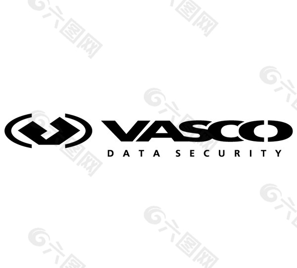 Vasco Data Security logo设计欣赏 国外知名公司标志范例 - Vasco Data Security下载标志设计欣赏