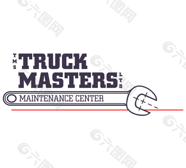 Truck Masters logo设计欣赏 国外知名公司标志范例 - Truck Masters下载标志设计欣赏