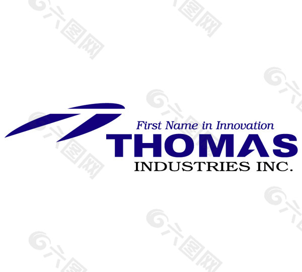 Thomas Industries logo设计欣赏 国外知名公司标志范例 - Thomas Industries下载标志设计欣赏