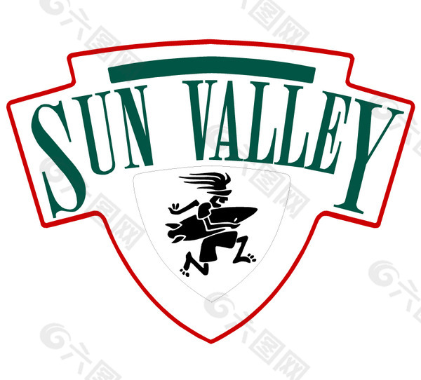 Sun Valley logo设计欣赏 国外知名公司标志范例 - Sun Valley下载标志设计欣赏