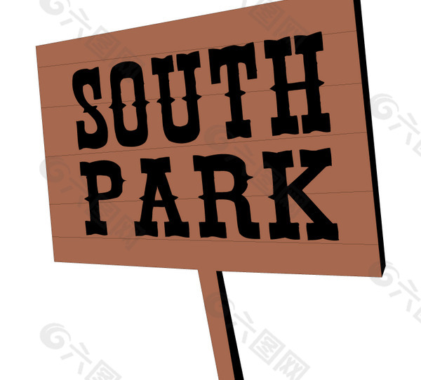 South Park logo设计欣赏 国外知名公司标志范例 - South Park下载标志设计欣赏