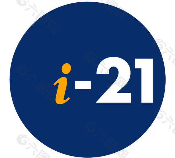 i-21 logo设计欣赏 国外知名公司标志范例 - i-21下载标志设计欣赏