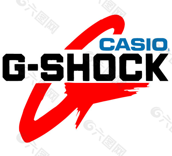 G-Shock Casio logo设计欣赏 国外知名公司标志范例 - G-Shock Casio下载标志设计欣赏