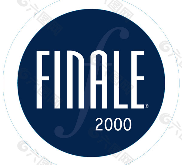 Finale 2000 logo设计欣赏 国外知名公司标志范例 - Finale 2000下载标志设计欣赏