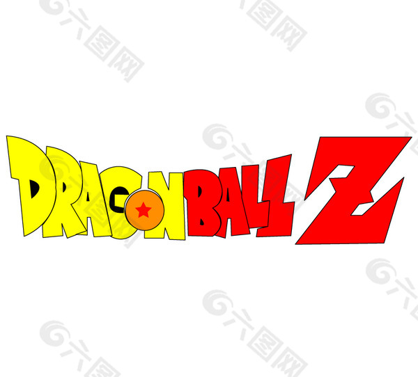 DragonBall Z logo设计欣赏 国外知名公司标志范例 - DragonBall Z下载标志设计欣赏