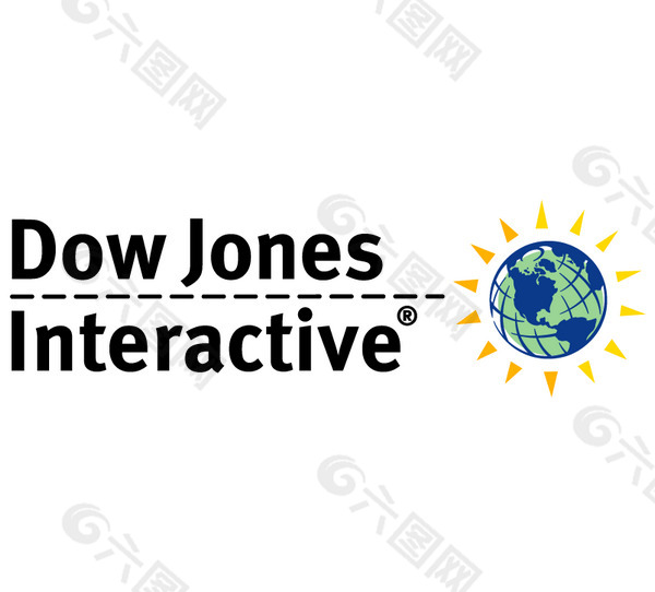 Dow Jones Interactive logo设计欣赏 国外知名公司标志范例 - Dow Jones Interactive下载标志设计欣赏