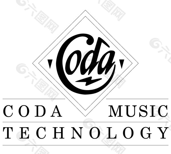 Coda Music Technology logo设计欣赏 国外知名公司标志范例 - Coda Music Technology下载标志设计欣赏