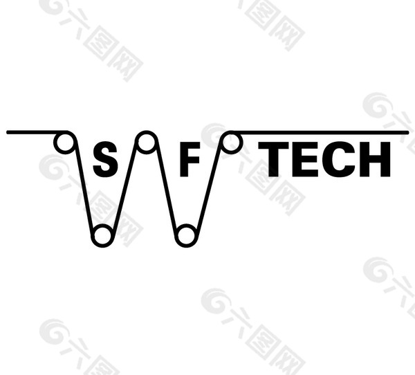 SF Tech logo设计欣赏 国外知名公司标志范例 - SF Tech下载标志设计欣赏