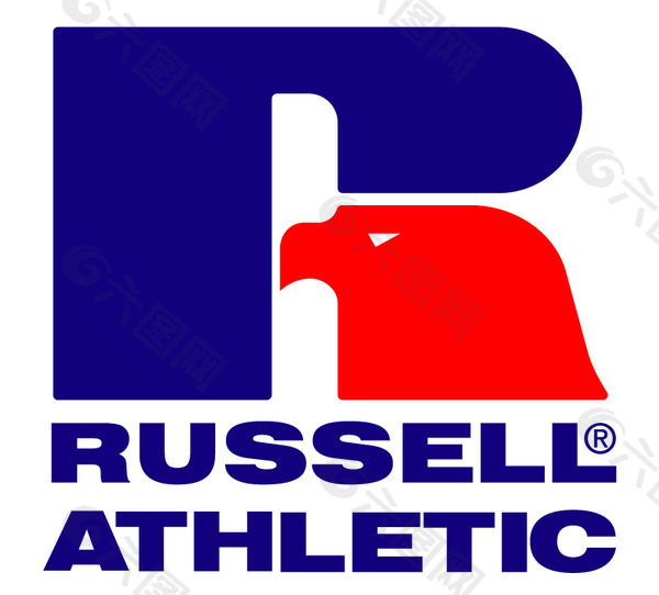 Russell Athletic logo设计欣赏 国外知名公司标志范例 - Russell Athletic下载标志设计欣赏