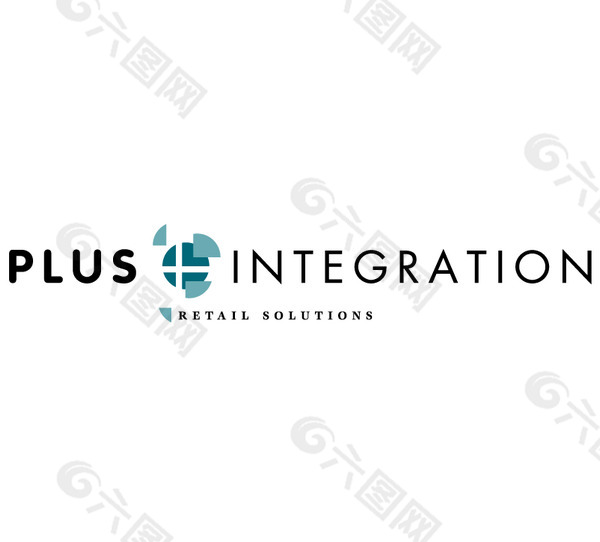 Plus Integration logo设计欣赏 国外知名公司标志范例 - Plus Integration下载标志设计欣赏