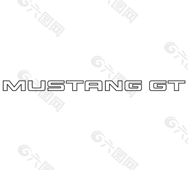 Mustang GT logo设计欣赏 国外知名公司标志范例 - Mustang GT下载标志设计欣赏