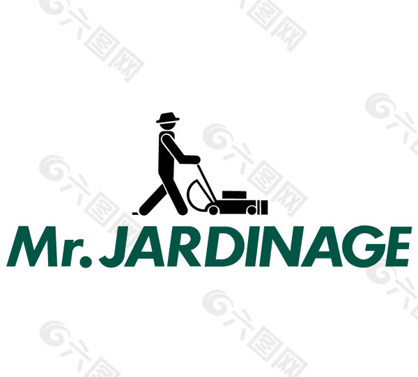 Mr  Jardinage logo设计欣赏 国外知名公司标志范例 - Mr  Jardinage下载标志设计欣赏