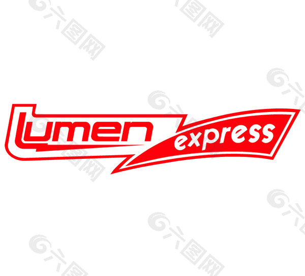 Lumen Express logo设计欣赏 国外知名公司标志范例 - Lumen Express下载标志设计欣赏