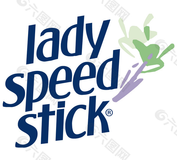 Lady Speed Stick logo设计欣赏 国外知名公司标志范例 - Lady Speed Stick下载标志设计欣赏