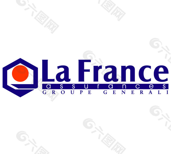 La France Assurances logo设计欣赏 国外知名公司标志范例 - La France Assurances下载标志设计欣赏