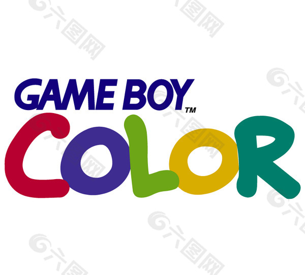 Game Boy Color logo设计欣赏 国外知名公司标志范例 - Game Boy Color下载标志设计欣赏