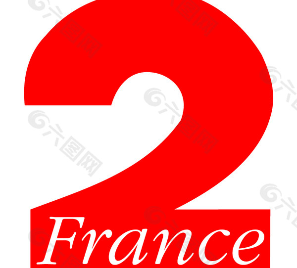 France 2 TV logo设计欣赏 国外知名公司标志范例 - France 2 TV下载标志设计欣赏