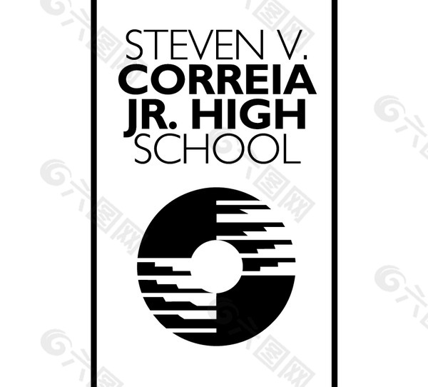 Steven V  Correia Jr  High School logo设计欣赏 IT软件公司标志 - Steven V  Correia Jr  High School下载标志设计欣赏