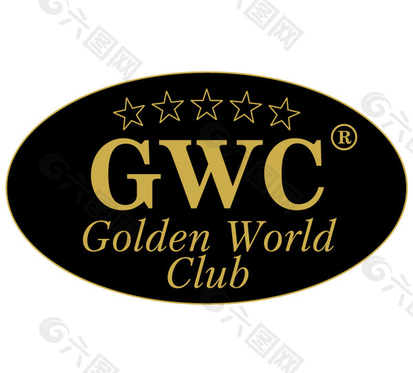 Golden World Club logo设计欣赏 IT企业标志 - Golden World Club下载标志设计欣赏