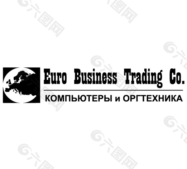 Euro Business Trading logo设计欣赏 传统企业标志 - Euro Business Trading下载标志设计欣赏