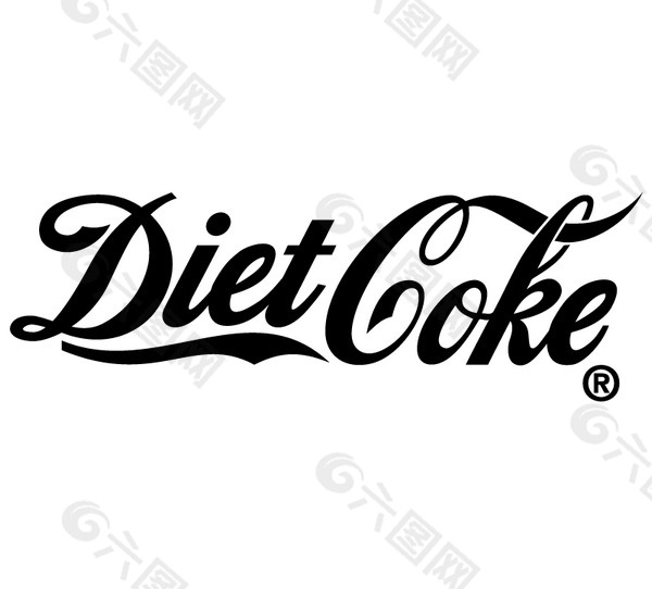 Diet Coke logo设计欣赏 传统企业标志 - Diet Coke下载标志设计欣赏