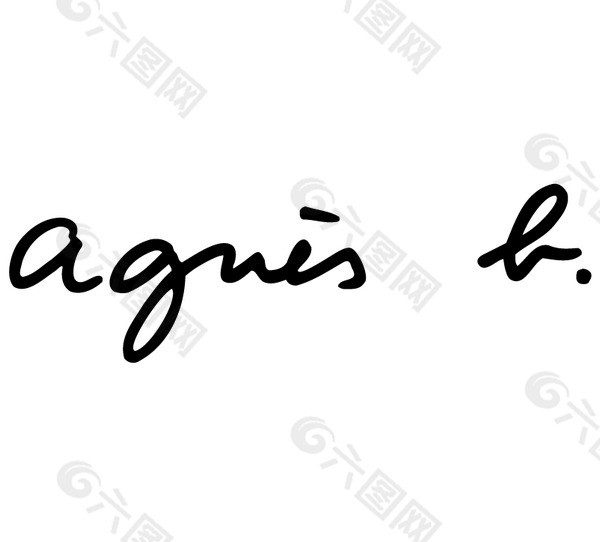 Agnes B logo设计欣赏 传统企业标志 - Agnes B下载标志设计欣赏