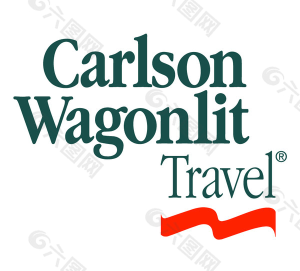 Carlson Wagonlit Travel logo设计欣赏 传统企业标志 - Carlson Wagonlit Travel下载标志设计欣赏