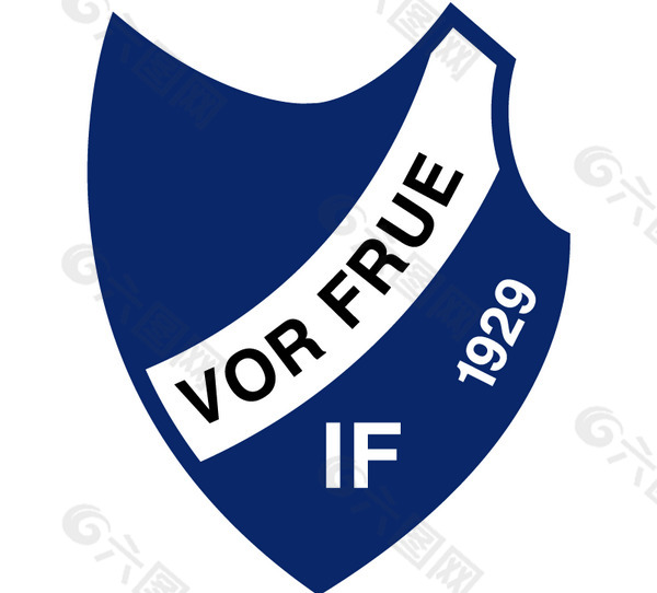 Vor Frue logo设计欣赏 职业足球队LOGO - Vor Frue下载标志设计欣赏