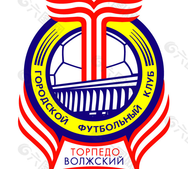 Torpedo Volzhsky logo设计欣赏 职业足球队LOGO - Torpedo Volzhsky下载标志设计欣赏