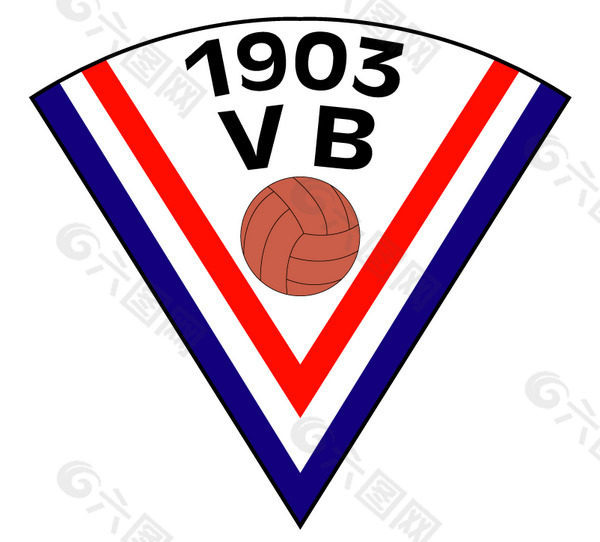 VB Vagur logo设计欣赏 职业足球队LOGO - VB Vagur下载标志设计欣赏
