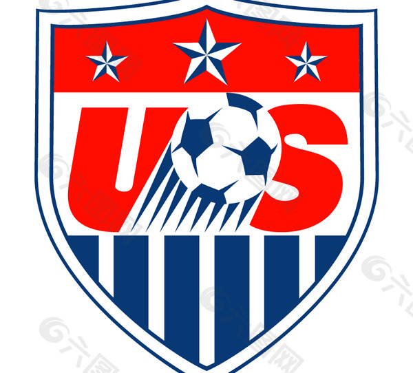 us soccer 2 logo设计欣赏 职业足球队logo 
